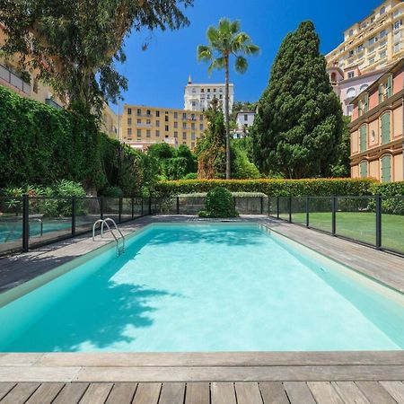 Апартаменты Le Coq Wagner - Parking - Air Conditioning - Pool Ментона Экстерьер фото