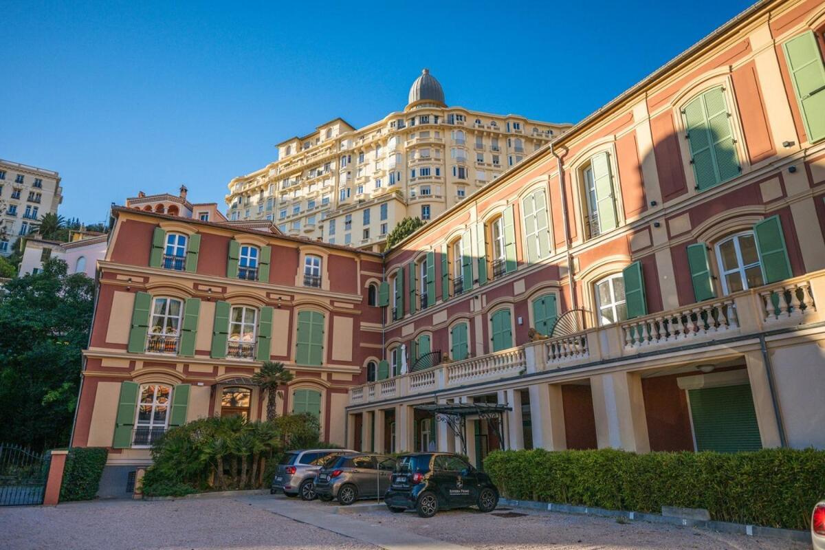 Апартаменты Le Coq Wagner - Parking - Air Conditioning - Pool Ментона Экстерьер фото